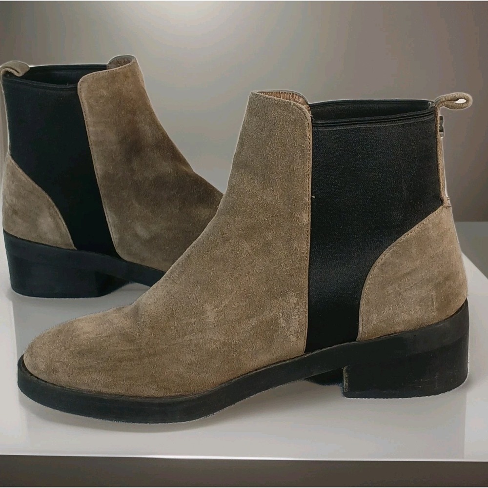 Steve Madden Chelsea Boot Womens 11M Mocha Street Savy Ankle Bootie Grroupie - Picture 2 of 13